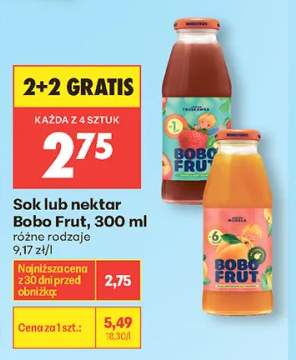 Sok lub nektar Bobo Frut