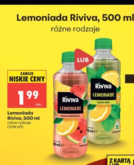 Lemoniada Riviva lemon-watermelon