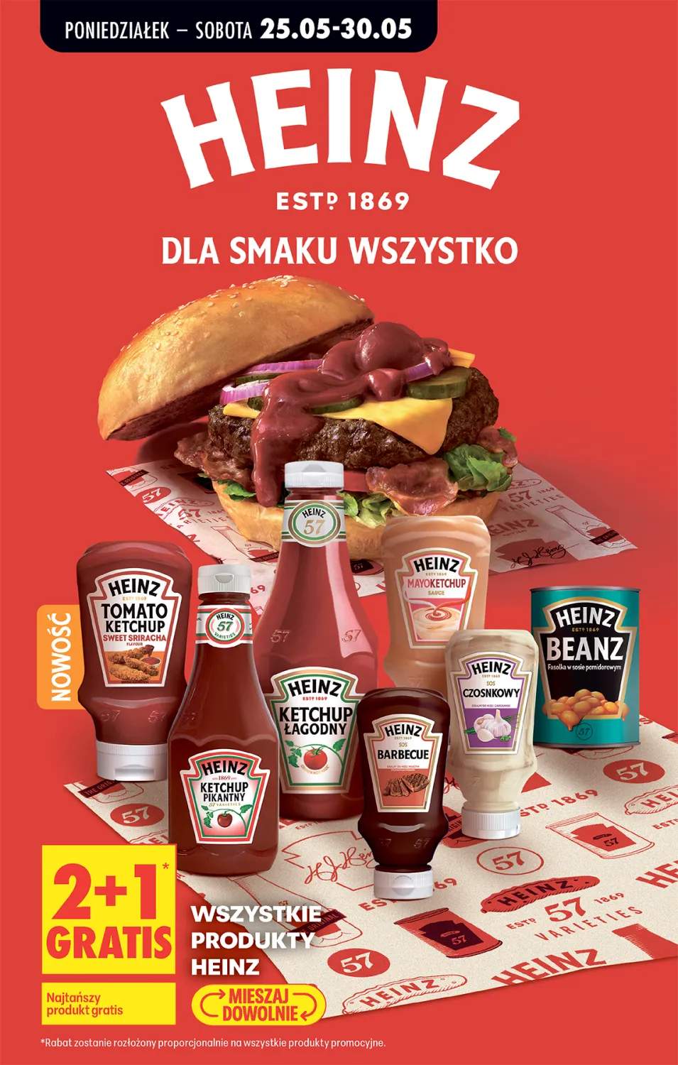 Sos czosnkowy Heinz