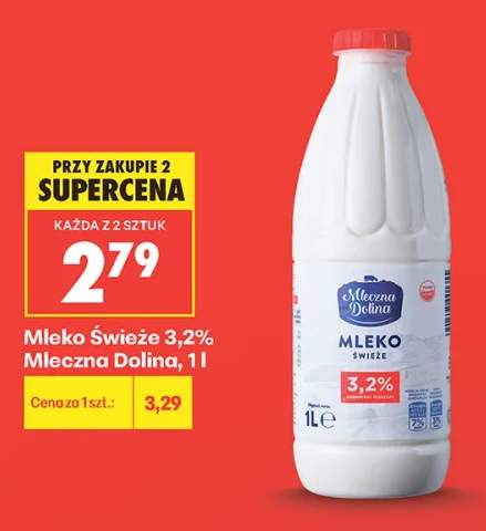 Mleko Świeże 3,2% Mleczna Dolina
