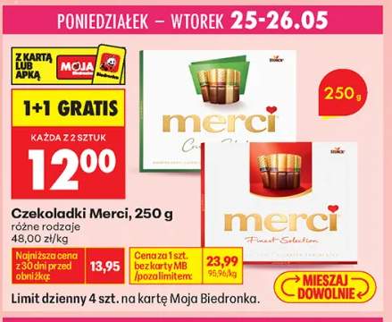 Czekoladki Merci