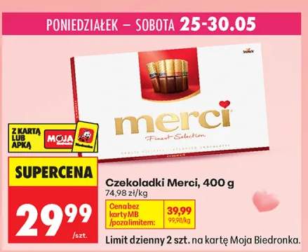 Czekoladki Merci