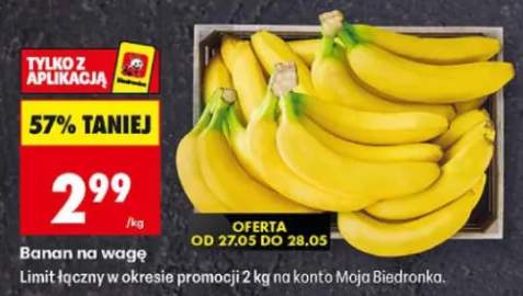 Banan na wagę