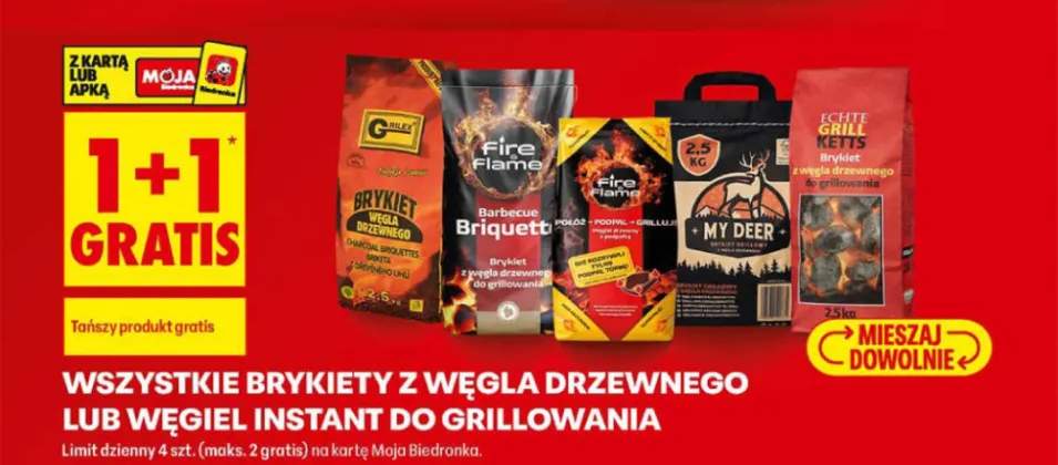 Węgiel drzewny z podpałką Fire Flame