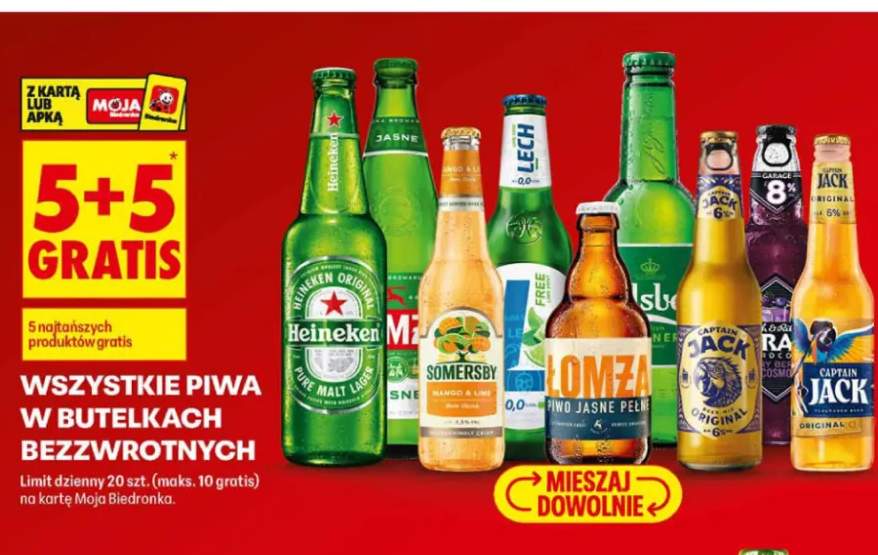 Piwo bezalkoholowe Lech Free 0,0%