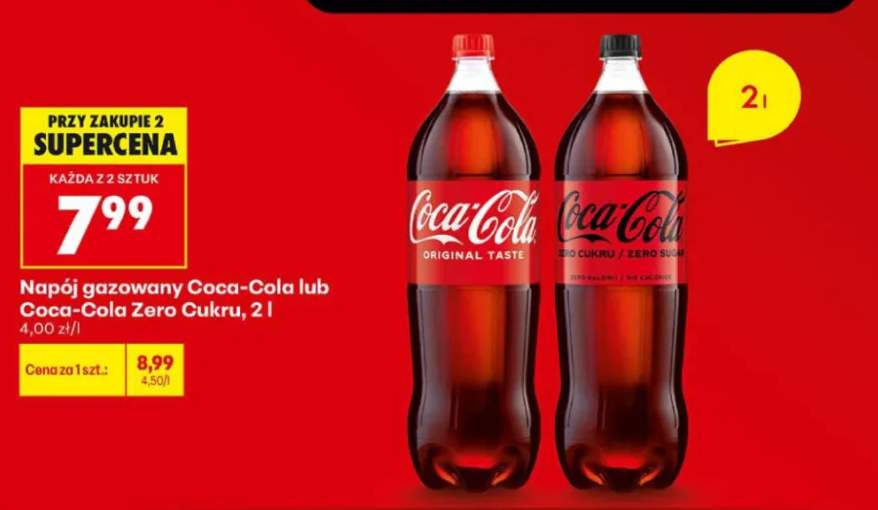 Napój gazowany Coca-Cola