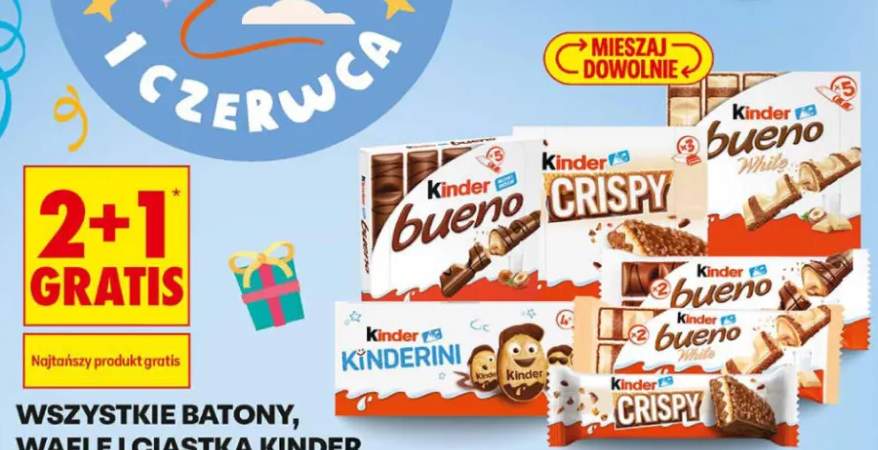 Ciastka Kinder Kinderini