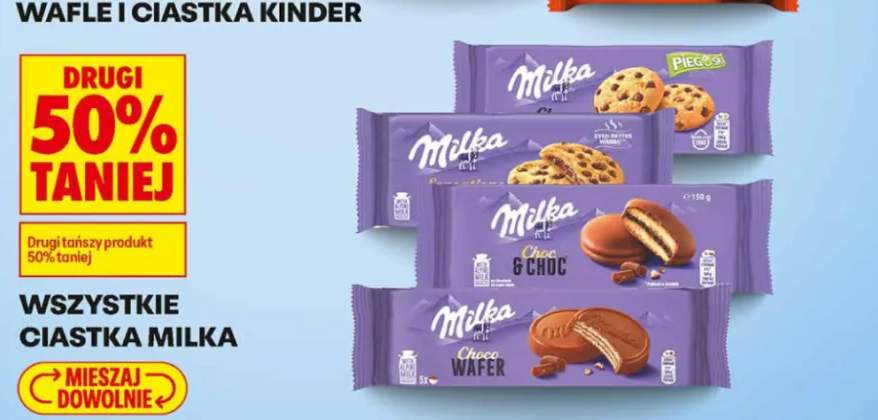 Ciastka Milka Sensations