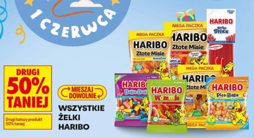 Żelki HARIBO Złote Misie Kwaśne
