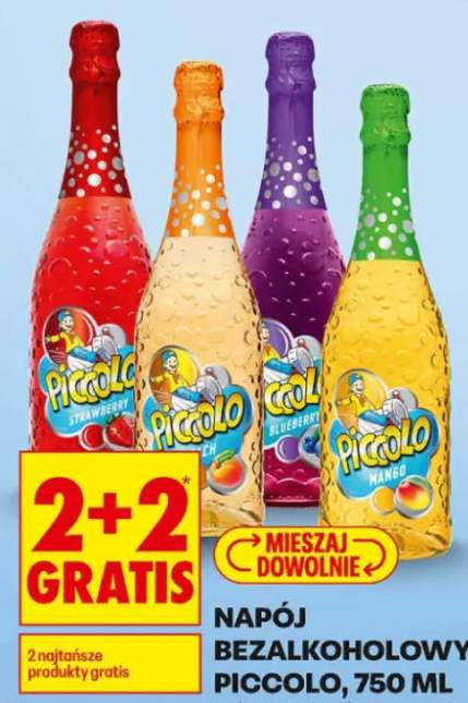Napój bezalkoholowy PICCOLO Strawberry