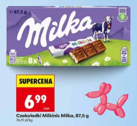 Czekoladki Milkinis Milka