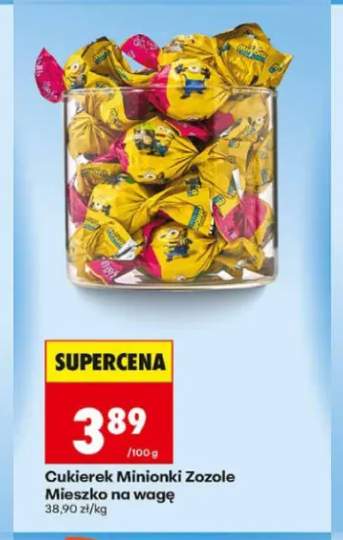 Cukierek Minionki Zozole Mieszko na wagę