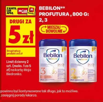 Mleko modyfikowane Bebilon Profutura 2