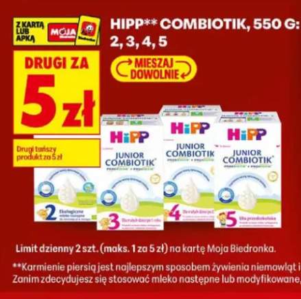 Mleko modyfikowane HiPP Combiotik