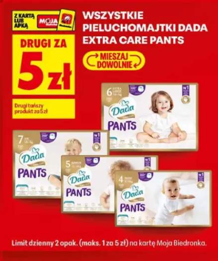 Pieluchomajtki Dada Extra Care Pants