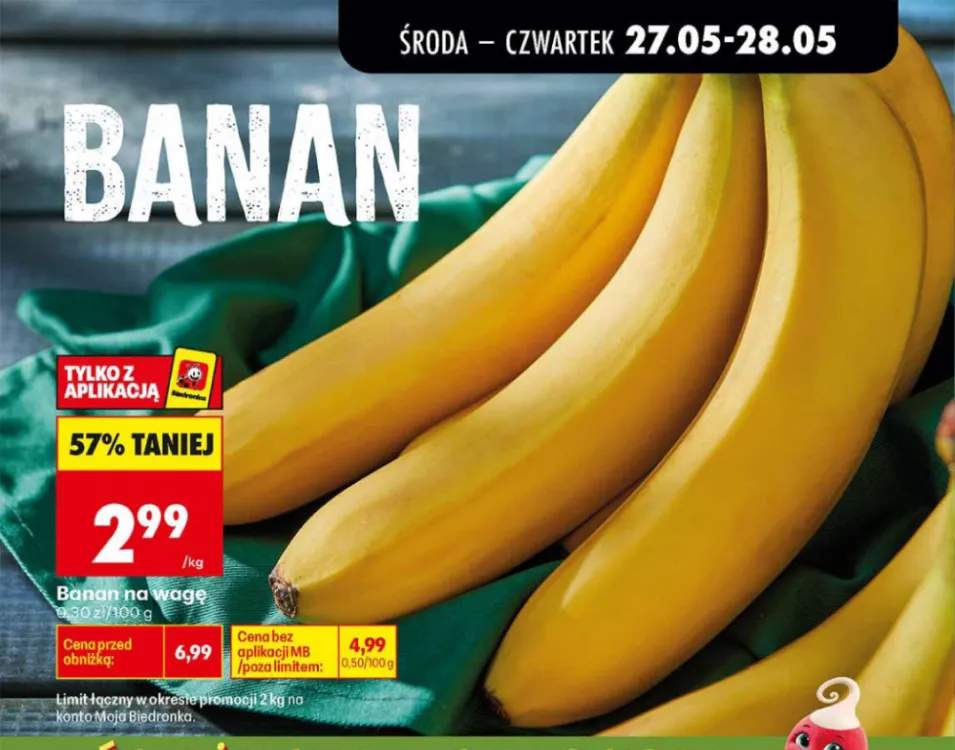 Banan na wagę
