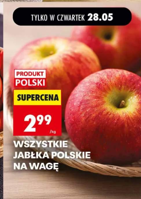 Jabłka polskie na wagę