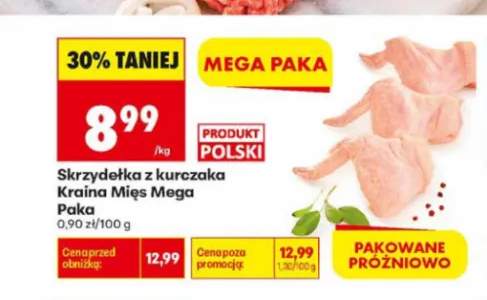 Skrzydełka z kurczaka Kraina Mięs Mega Paka