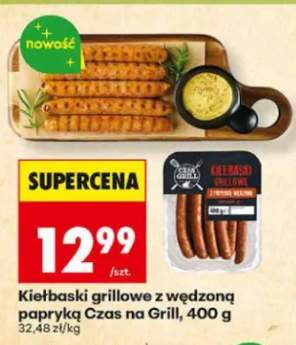 Kiełbaski grillowe z wędzoną papryką Czas na Grill