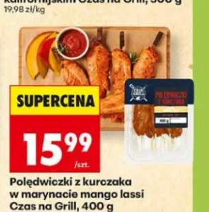 Polędwiczki z kurczaka w marynacie mango lassi Czas na Grill