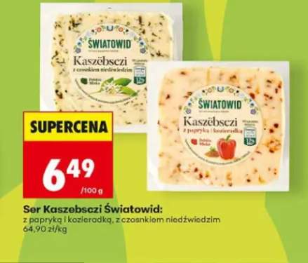 Ser Kaszebsczi Światowid z czosnkiem niedźwiedzim