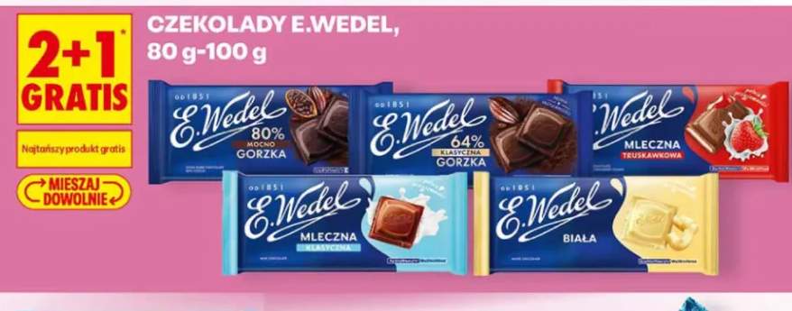 Czekolady E.Wedel