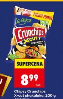 Chipsy Crunchips X-cut chakalaka