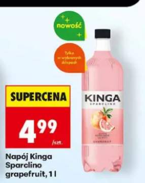 Napój Kinga Sparclino grapefruit