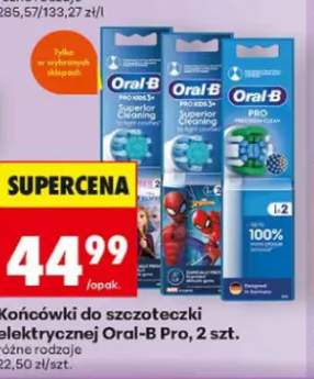 Końcówki do szczoteczki elektrycznej Oral-B Pro