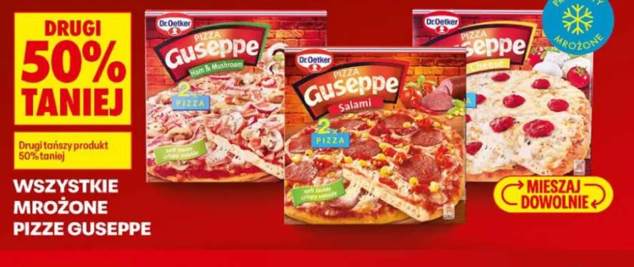 Pizza mrożona Guseppe Ham & Mushroom Dr. Oetker