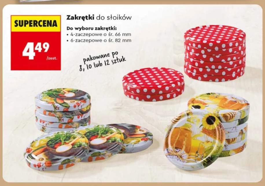 Zakrętki do słoików