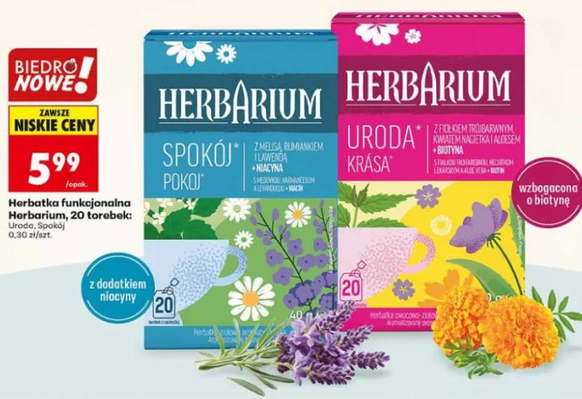Herbatka funkcjonalna Herbarium Uroda