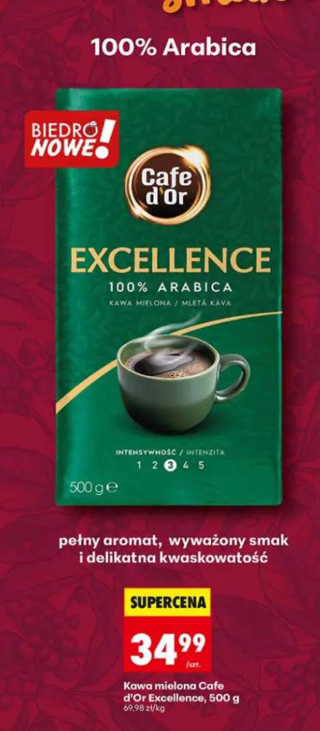 Kawa mielona Cafe d'Or Excellence