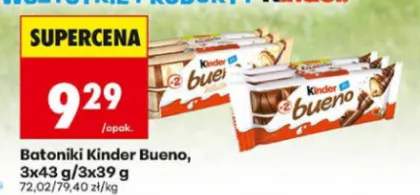 Batoniki Kinder Bueno White