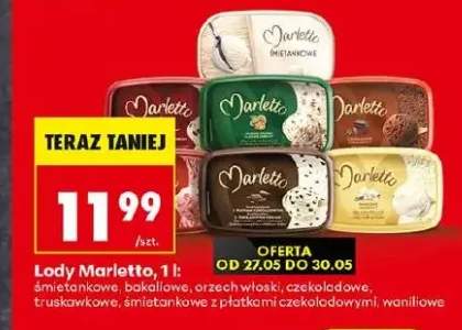 Lody Marletto orzech włoski