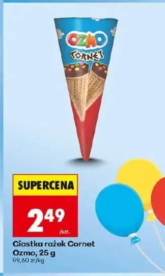 Ciastka rożek Cornet Ozmo