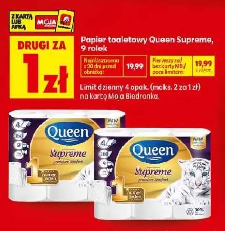 Papier toaletowy Queen Supreme