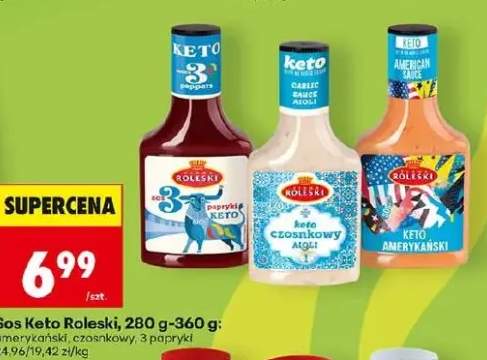 Sos Keto Roleski amerykański