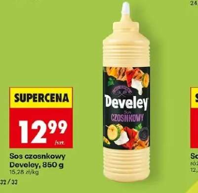 Sos czosnkowy Develey