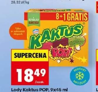 Lody Kaktus POP 9-pak 45ml