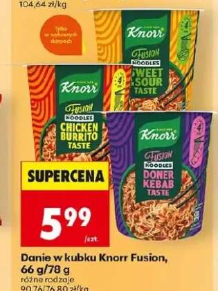 Danie w kubku Knorr Fusion