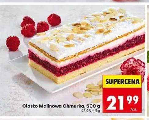 Ciasto Malinowa Chmurka