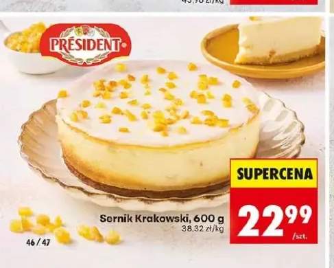 Sernik Krakowski PRÉSIDENT
