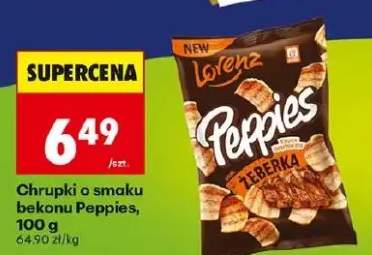Chrupki o smaku bekonu Peppies