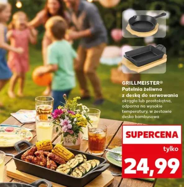 patelnia żeliwna
