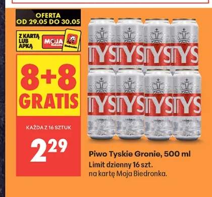 Piwo Tyskie Gronie
