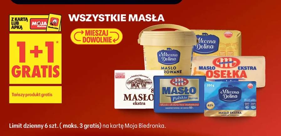Masło Polskie ekstra Mlekovita