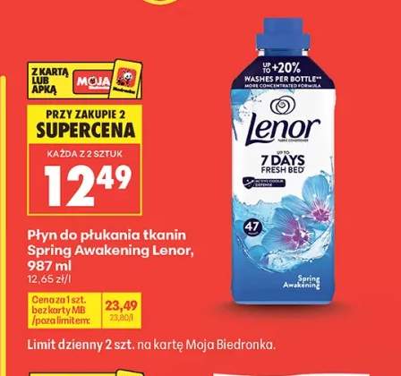 Płyn do płukania tkanin Spring Awakening Lenor 47 prań