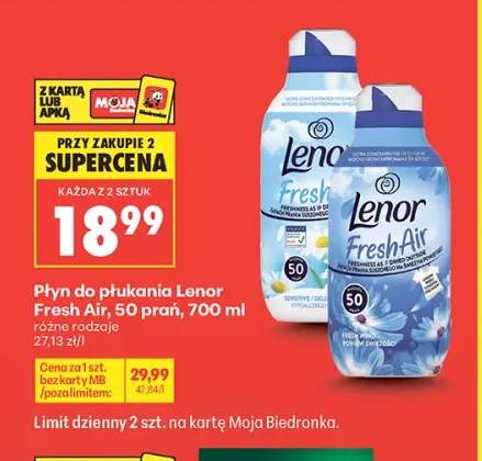 Płyn do płukania Lenor Fresh Air 50 prań