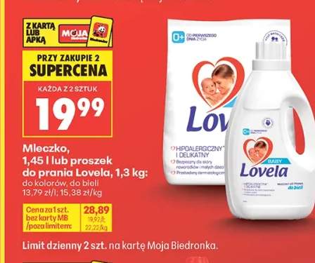 Mleczko do prania Lovela